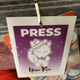 We got press passes this year! They’re cute. :3